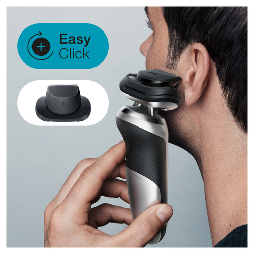 Braun Series 7 71-S1200s Foil shaver Trimmer Silver – image 4