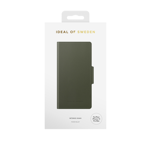 iDeal of Sweden Atelier Wallet iPhone 14PM Intense Khaki – image 5