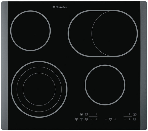 Electrolux EHS60200P hob Black Built-in Zone induction hob 4 zone(s)