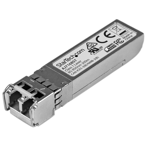 AJ716BST StarTech.com HP AJ716B Compatible con 8 Gb de onda corta SFP + - 8 Gb Canal de fibra de onda corta SFP + SFP + de serie B - 300 m (984 pies) - 850 nm - MM