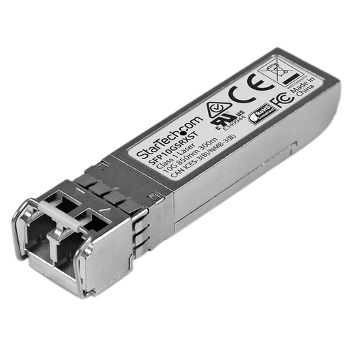 MODULO SFP COMPATIBLE CON CISCO SFP-10G-SR-X - 10GBASE-SR - FIBRA MULTIMODO DE 10GBE - SFP ETHERNET GIGABIT 10GB - LC - 300M - 850NM - CISCO FIREPOWER ASR9000 C9300 DDM SFP10GSRXST - SFP10GSRXST