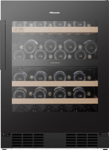 Hisense RW3N122GSLF Wine Cooler - Black - F Rated, Black - image 6
