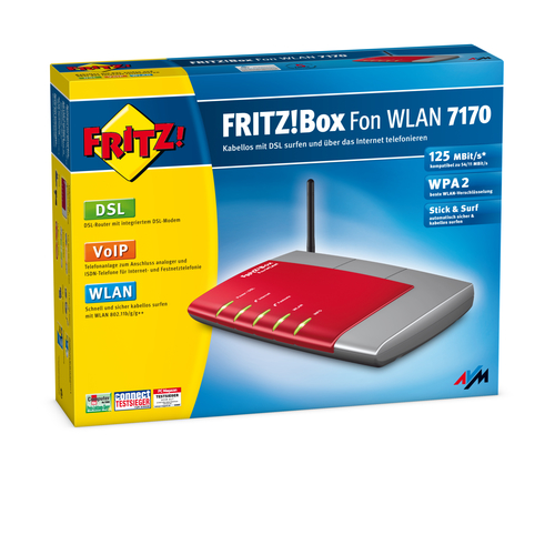 FRITZ!Box Fon WLAN 7170 Annex A Edition A/CH – image 5