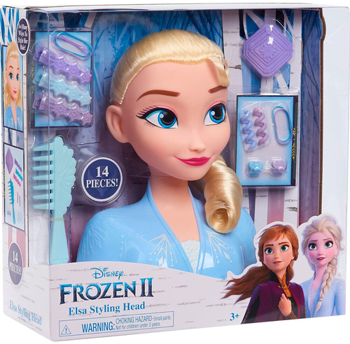 Disney Frozen 2 Básico Cabeza de Estilismo Elsa