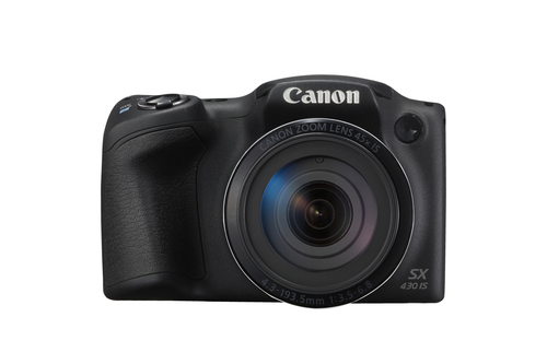 Canon PowerShot SX430 IS 1/2.3" Bridge camera 20.5 MP CCD 5152 x 3864 pixels Black
