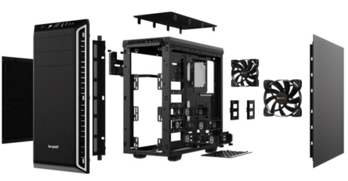 be quiet! Pure Base 600 Atx Mid Tower Gaming PC Case - Ultra-Quiet Fans & Water Cooling Support - image 3