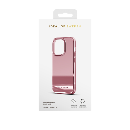 iDeal of Sweden Mirror Case iPhone 14 Pro Mirror Rose Pink – image 4