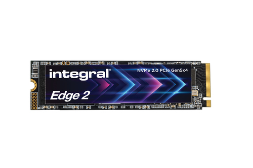 Integral 2TB EDGE 2 GEN5 M.2 2280 NVME SOLID STATE DRIVE WITHOUT HEATSINK for KINGSTON SFYR2S/2T0 and INSSD2TM2280G5EDGE2X