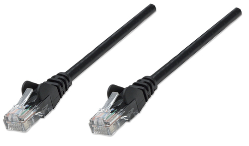 Intellinet Patchkabel Cat6A CU S/FTP LSOH 0.25m zwart