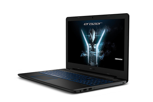 MEDION ERAZER P6689, 15.6", Core i7-8550U, 8 GB RAM, 1.13 TB HDD, GTX 1050