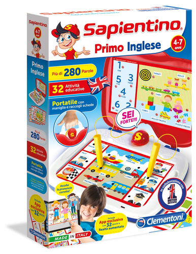 Clementoni Sapientino Inglese Gra planszowa Nauka