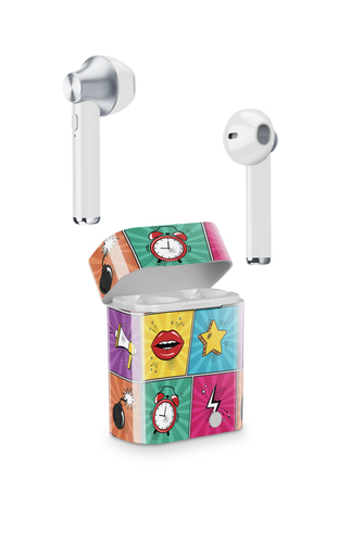 Music Sound BTMSTWSPOPART2 наушники/гарнитура True Wireless Stereo (TWS) Вкладыши Calls/Music Bluetooth Разноцветный