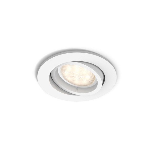 Philips myLiving SHELLBARK white LED Recessed spot light
