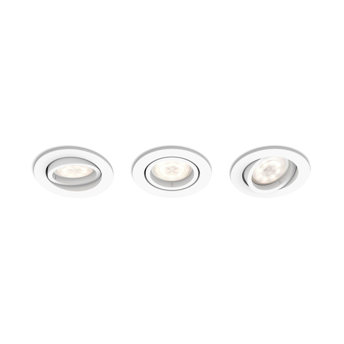 Philips myLiving SHELLBARK white LED Recessed spot light