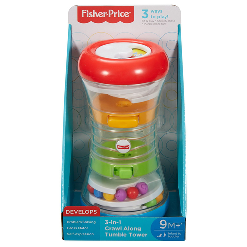 Fisher-Price 3 in 1 Crawl Along Tumble Tower