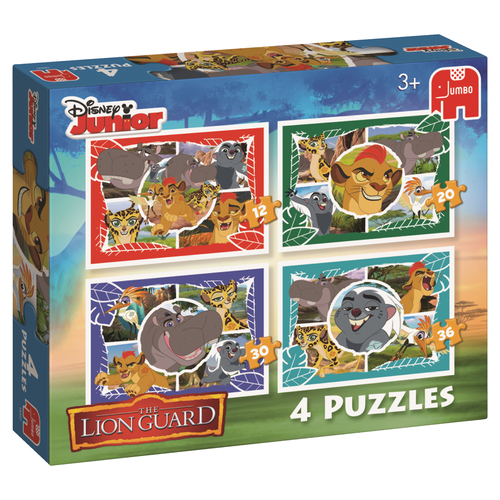 Disney Lion Guard 4in1 Puzzle