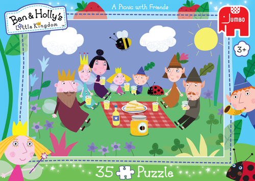 Ben & Holly's Little Kingdom Super Colour Jigsaw Puzzles Range 