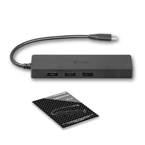 i-tec 3-Port USB-C Slim + Gigabit Lan usb-hub, afbeelding 4
