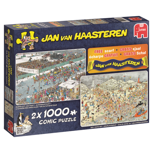 Jan van Haasteren Winter fun 2 x 1000 pieces