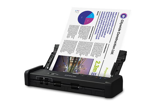 Scanner Epson WorkForce ES-200 600 x 600 DPI Escáner Color Escaneado Duplex USB 30 Negro B11B241201 - B11B241201