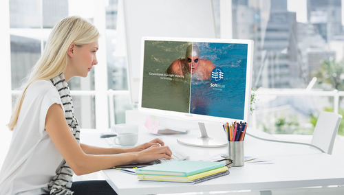 Philips LCD monitor with SoftBlue Technology 247E6EDAW/00 – image 5