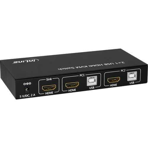 InLine 62602I Zwart KVM-switch, afbeelding 2