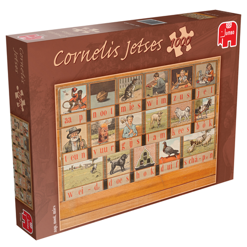 Cornelis Jetses Aap, Noot, Mies 1000 stukjes Jigsaw puzzle 1000 pc(s)