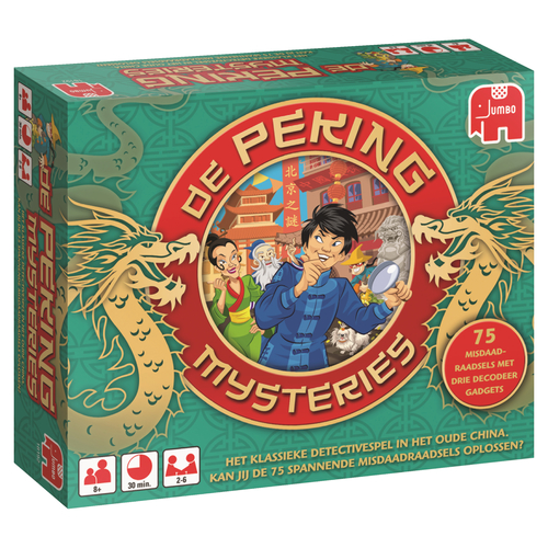 Jumbo De Peking Mysteries Board game Deduction