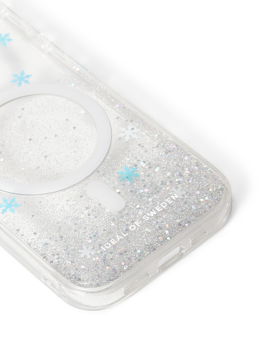 iDeal of Sweden Clear Case MagSafe iPhone 14PM SnowFlake
