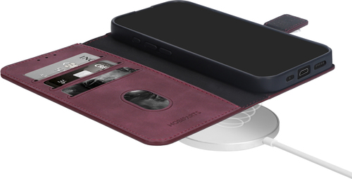 Mobiparts Classic Wallet Case Apple iPhone 16 Pro Max Velvet Red (MagSafe Compatible) – image 4