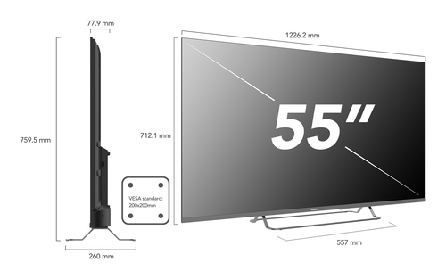 IOPLEE LE-55VAAQ TV – image 5