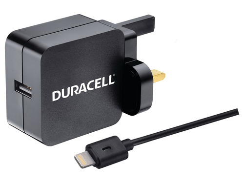 Duracell BUN0050A mobiliojo įrenginio kroviklis Juoda