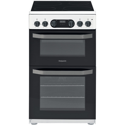 Hotpoint Double Cooker HD5V93CCW/UK