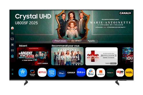 Samsung TU65U8005FU 165.1 cm (65") 4K Ultra HD Smart TV Wi-Fi Black
