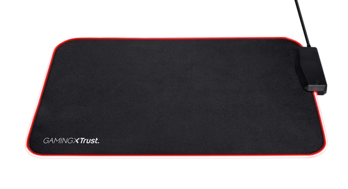 Trust GXT 765 Glide-Flex RGB Игровая поверхность Черный, Красный