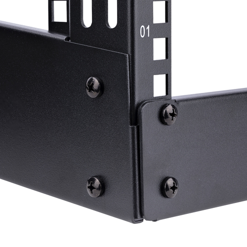 StarTech.com 4U Open Frame Desktop Rack - 2 Post - Free Standing Rack Rack Sort – billede 7