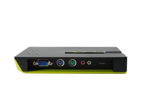LevelOne 4-Port KVM Switch, PS/2, Audio – image 5
