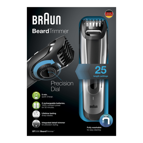 Braun 81517355 beard trimmer AC/Battery 25