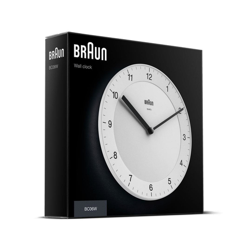 Braun BC06W Reloj de cuarzo Alrededor Blanco