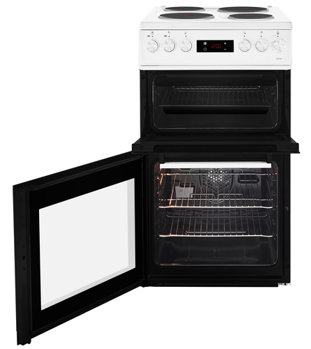Beko KDV555AW 50cm Double Oven Electric Cooker – image 2