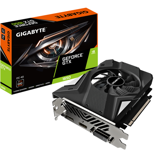 GIGABYTE GV-N1656OC-4GD 2.0 видеокарта NVIDIA GeForce GTX 1650 4 GB GDDR6