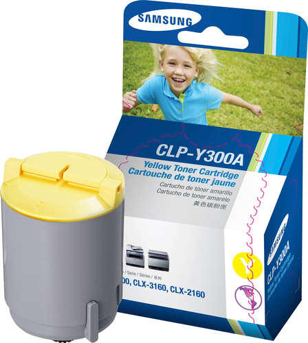 HP Samsung CLP-Y300A toner cartridge 1 pc(s) Original Yellow