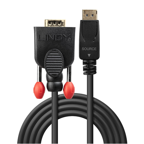 LINDY 0.5m DisplayPort To VGA Adapter Cable, afbeelding 2