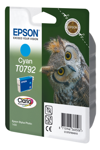 Epson T0792 – Cartuccia ciano originale (Gufo)