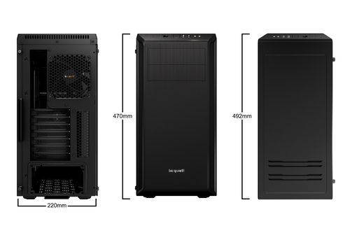 be quiet! PURE BASE 600 Window midi tower behuizing, afbeelding 4