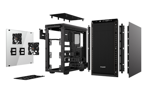 be quiet! PURE BASE 600 Window midi tower behuizing, afbeelding 3