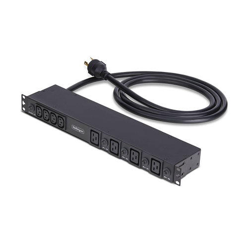 20-OUTLET RACKMOUNT PDU, 1U SERVER POWER STRIP, 16X C13 + 4X C19, 8X FRONT AND 1