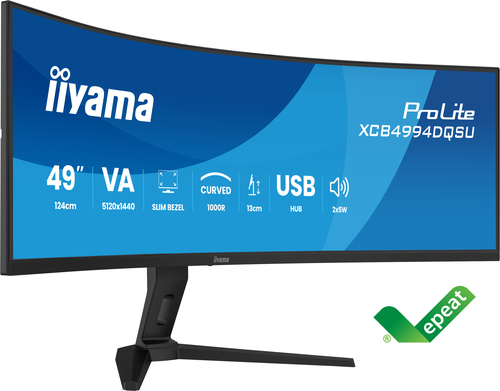 iiya 49 L XCB4994DQSU-B1 120Hz QHD VA ledmonitor, afbeelding 3