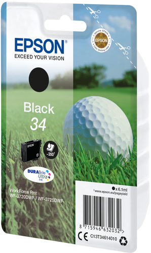 Original Epson 34 Black Ink Cartridge - image 2