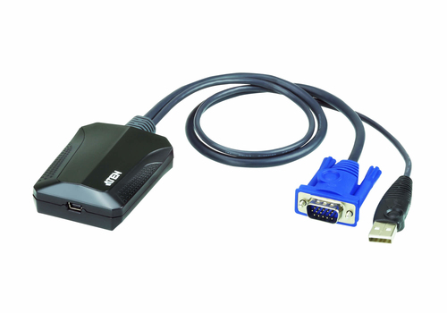 THE CV211 LAPTOP USB CONSOLE ADAPTER PROVIDES A DIRECT LAPTOP-TO-COMPUTER CONNEC